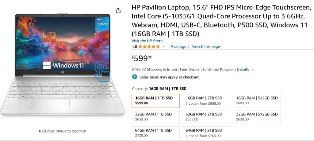 HP Pavilion Laptop